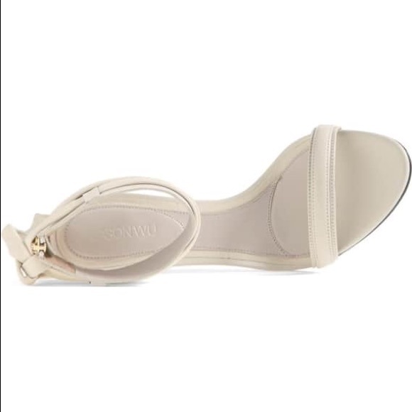 ✨JASON WU✨Leather Ankle Strap Sandals - Picture 4 of 13